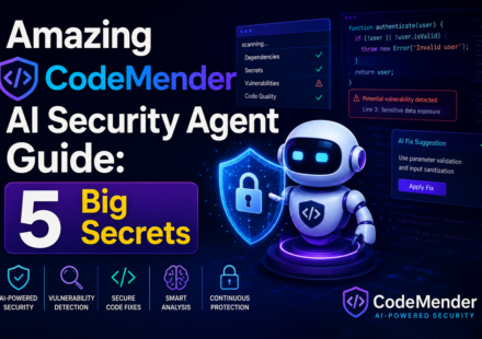 Architecture diagram showing the CodeMender AI security agent automatically parsing source code repositories and deploying secure patches within Google Cloud sandboxes.