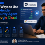 Diagram showing the CodeMender AI security agent lifecycle on Google Cloud.
