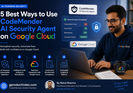 Diagram showing the CodeMender AI security agent lifecycle on Google Cloud.