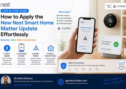 Nest Smart Home Matter update